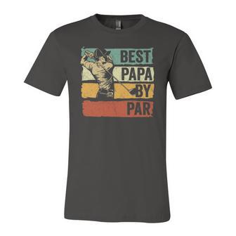 Best Papa By Par Papa Golf Fathers Day Jersey T-Shirt | Mazezy