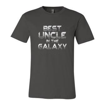 Best Uncle In The Galaxy Cool Space Cool Uncle Jersey T-Shirt | Mazezy
