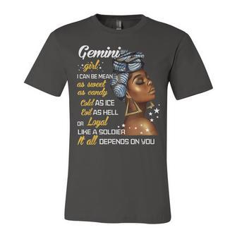 Birthday Gift Gemini Girl May Or June Women Unisex Jersey Short Sleeve Crewneck Tshirt - Seseable