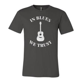 In Blues We Trust Jersey T-Shirt | Mazezy