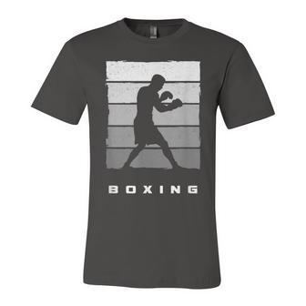 Boxing Apparel - Boxer Boxing Unisex Jersey Short Sleeve Crewneck Tshirt - Seseable