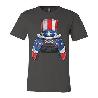 Boy Fourth Of July Shirts American Flag Video Games Kids T-Shirt Unisex Jersey Short Sleeve Crewneck Tshirt - Seseable