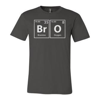 Bro Periodic Table Elements Spelling Jersey T-Shirt | Mazezy