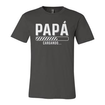Camiseta En Espanol Para Nuevo Papa Cargando In Spanish Jersey T-Shirt | Mazezy