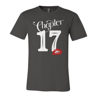 Chapter 17 17Th Birthday Lips Chapter 17 Years Old 2005 Birthday Party Jersey T-Shirt | Mazezy
