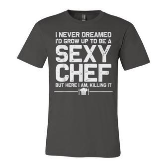 Chef Sexy Cooking Novelty Culinary Jersey T-Shirt | Mazezy