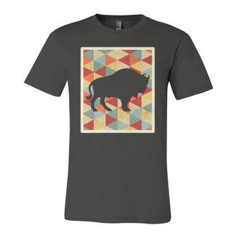 Classic Vintage Buffalo 70S Style Retro Bison Jersey T-Shirt | Mazezy