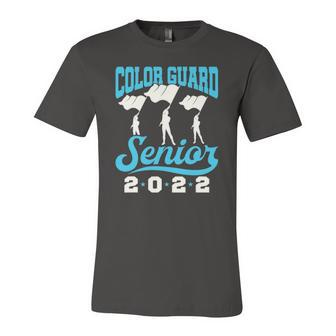 Color Guard Senior 2022 Flags Graduation Jersey T-Shirt | Mazezy