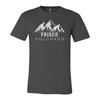 Colorado Frisco Colorado Mountain Town Jersey T-Shirt | Mazezy
