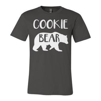 Cookie Grandma Gift Cookie Bear Unisex Jersey Short Sleeve Crewneck Tshirt - Seseable