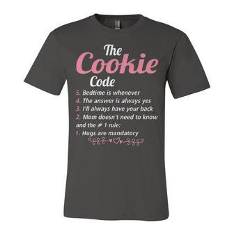 Cookie Grandma Gift The Cookie Code Unisex Jersey Short Sleeve Crewneck Tshirt - Seseable