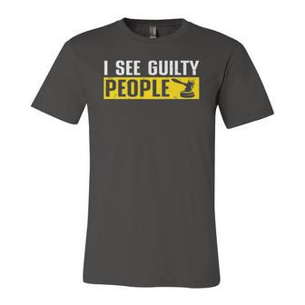 Cool Lawyer Art Prosecutor Attorney Judge Defense Jersey T-Shirt | Mazezy