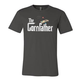 Cornhole The Cornfather Jersey T-Shirt | Mazezy