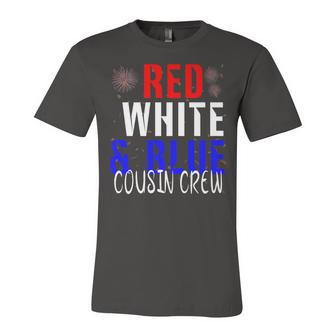 Cousin Crew 4Th Of July Funny Family Vacation Group Unisex Jersey Short Sleeve Crewneck Tshirt - Seseable