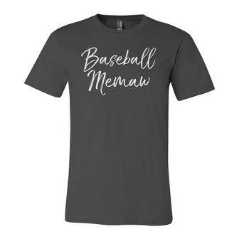 Cute Baseball For Grandma & Baseball Memaw Jersey T-Shirt | Mazezy