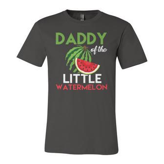 Cute Watermelon Daddy Dad For Jersey T-Shirt | Mazezy