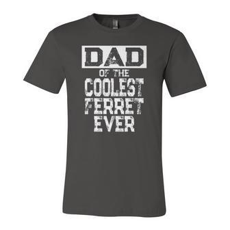Dad Of The Coolest Ferret Ever Jersey T-Shirt | Mazezy
