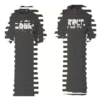 Dadcula Dracula Monster Halloween Costume Jersey T-Shirt | Mazezy