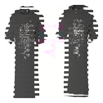 Daddy Of The Birthday Mermaid Birthday Party Mermaid Dad Jersey T-Shirt | Mazezy