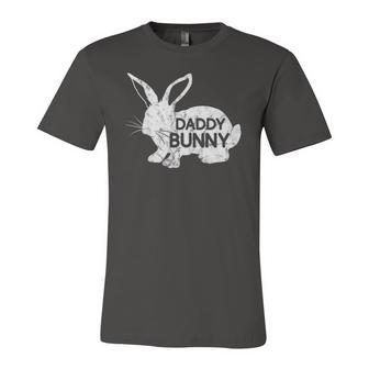 Daddy Bunny Matching Couple Easter Day Jersey T-Shirt | Mazezy
