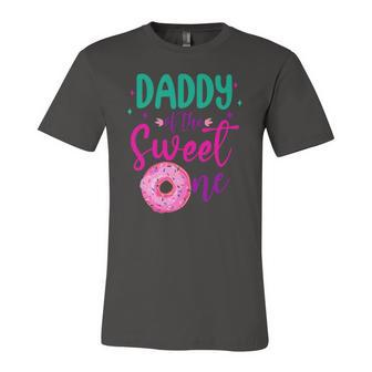 Daddy Of Sweet One 1St Birthday Party Matching Donut Jersey T-Shirt | Mazezy