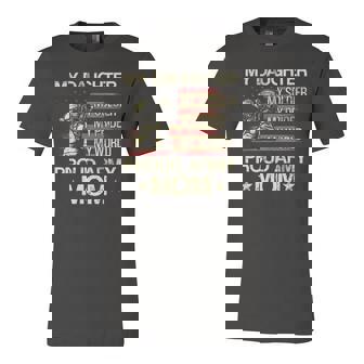My Daughter My Soldier My Pride My Hero Proud Mom Jersey T-Shirt | Mazezy