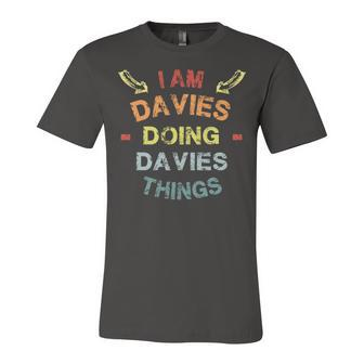 Davies Shirt Family Crest Davies T Shirt Davies Clothing Davies Tshirt Davies Tshirt Gifts For The Davies Png Unisex Jersey Short Sleeve Crewneck Tshirt - Seseable