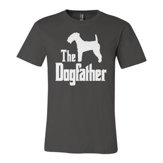 The Dogfather Dog Lakeland Terrier Jersey T-Shirt | Mazezy