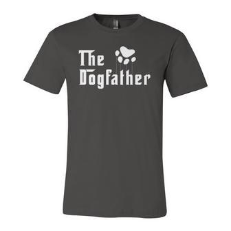 The Dogfather For Proud Dog Fathers Of The Goodest Dogs Jersey T-Shirt | Mazezy