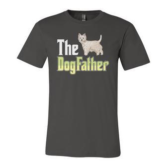 The Dogfather West Highland White Terrier Dog Owner Jersey T-Shirt | Mazezy