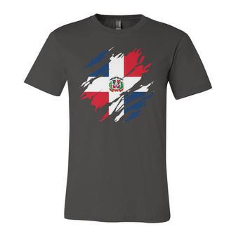 Dominican Flag Dominican Republic Jersey T-Shirt | Mazezy
