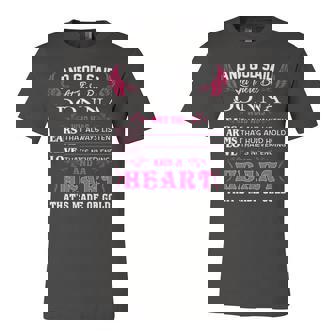 Donna Name Gift And God Said Let There Be Donna Unisex Jersey Short Sleeve Crewneck Tshirt | Seseable UK
