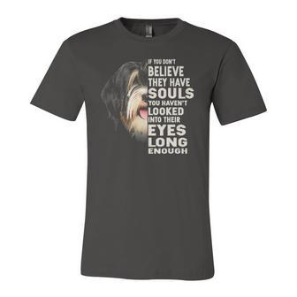 If You Dont Believe They Have Souls Tibetan Terrier Jersey T-Shirt | Mazezy