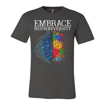 Embrace Neurodiversity Unisex Jersey Short Sleeve Crewneck Tshirt | Favorety CA