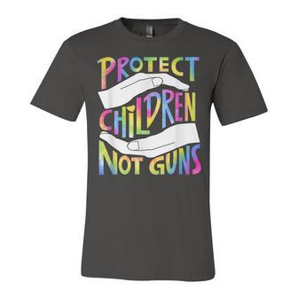 Enough End Gun Violence Stop Gun Protect Children Not Guns Jersey T-Shirt | Mazezy