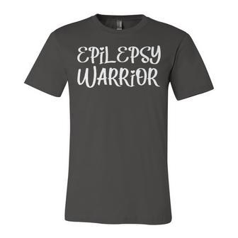 Epilepsy Warrior Epilepsy Epilepsy Awareness Unisex Jersey Short Sleeve Crewneck Tshirt - Monsterry UK