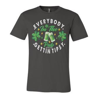 Everybody In The Pub Gettin Tipsy Unisex Jersey Short Sleeve Crewneck Tshirt - Monsterry UK