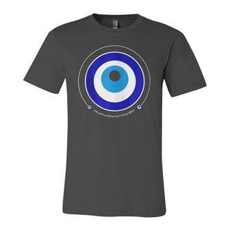 Evil Eye Greek Nazar May Every Evil Eye Upon You Go Blind Zip Jersey T-Shirt | Mazezy