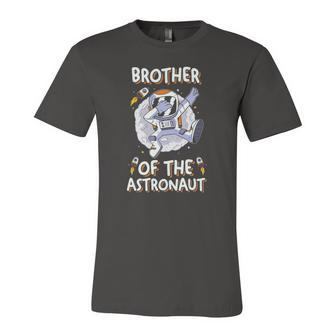 Family Matching Space Birthday Brother Of The Astronaut Jersey T-Shirt | Mazezy