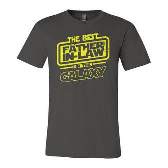 Father In Law The Best In The Galaxy Jersey T-Shirt | Mazezy