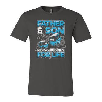 Father And Son Matching Outfit Riding Buddies For Life Jersey T-Shirt | Mazezy