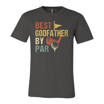 Fathers Day Best Godfather By Par Golf Jersey T-Shirt | Mazezy