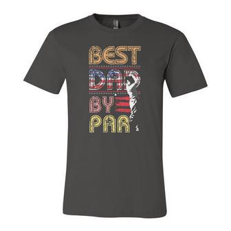 Fathers Day Golfer Best Dad By Par Jersey T-Shirt | Mazezy