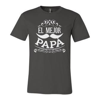 Fathers Day Grooming El Mejor Papa Del Mundo Jersey T-Shirt | Mazezy