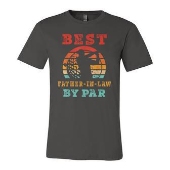 For Fathers Day Tee Best Father-In-Law By Par Golfing Jersey T-Shirt | Mazezy