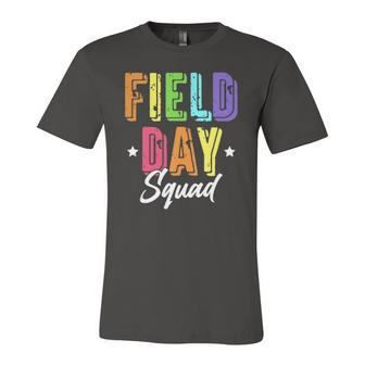 Field Day 2022 Field Squad Kids Boys Girls Students Jersey T-Shirt | Mazezy
