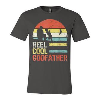 Fishing Reel Cool Godfather V3 Unisex Jersey Short Sleeve Crewneck Tshirt | Favorety AU