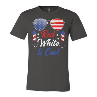 Fourth Of July 4Th July Kids Red White And Blue Patriotic Unisex Jersey Short Sleeve Crewneck Tshirt - Seseable