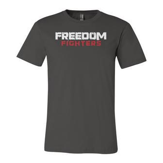 Freedom Fighter Resistance Movement 4Th Of July Independence Jersey T-Shirt | Mazezy