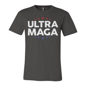 Funny Anti Joe Biden Ultra Maga Support Trump Patriotic Unisex Jersey Short Sleeve Crewneck Tshirt - Monsterry